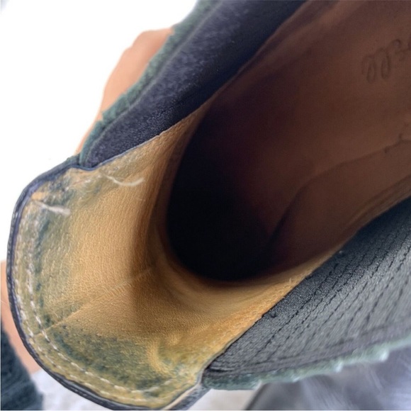 Madewell The Ainsley Chelsea Leather Boot in Black Size 7 Ankle Bootie - Picture 12 of 15